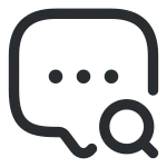 Message Search SVG Icon